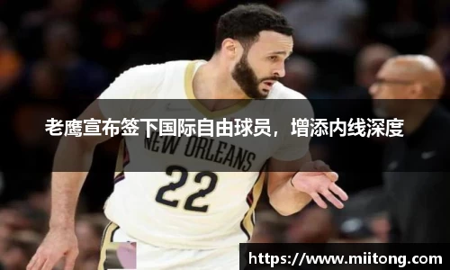 老鹰宣布签下国际自由球员，增添内线深度
